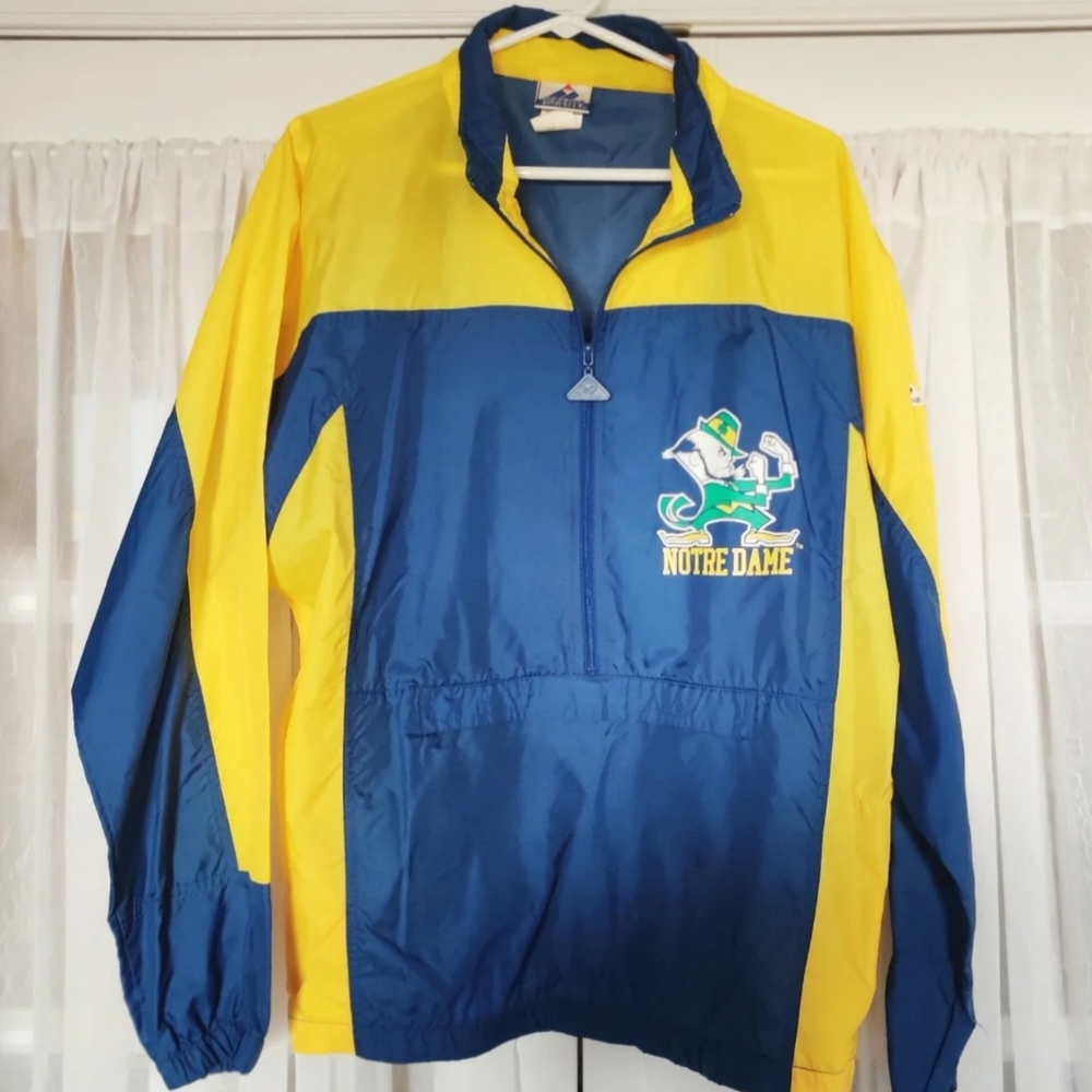 Mens Apex Notre Dame Windbreaker Large